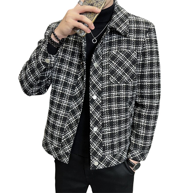 2023冬季新款羽绒服男新标小香风羽绒服男。抖音可以直播产品,男装羽绒服,电商B248