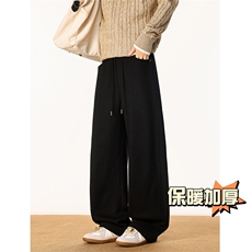 25冬季加厚保暖潮牌毛呢休闲弯刀裤5885-特批4998，男装棉衣，电商C305A
