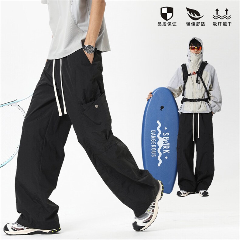 2025夏季新款无影墙大码口袋速干冲锋裤M-5XLHK25413-特P30，男装休闲裤，电商A022