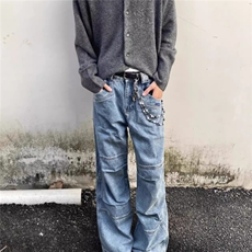 濮院毛衣韩羊毛混纺开衫纽扣针织衫圆领双纱开衫百搭LF93P60，男装针织衫/毛衣，电商D256-2(原A064-2)
