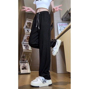 XZ616 夏季新款薄款激光打孔冰丝凉感休闲裤 TY2522 P45控58图片