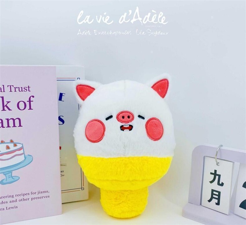 （特惠）猪猪奶酪棒zy生日礼物抓机婚庆礼品抛洒特惠，宁静玩具