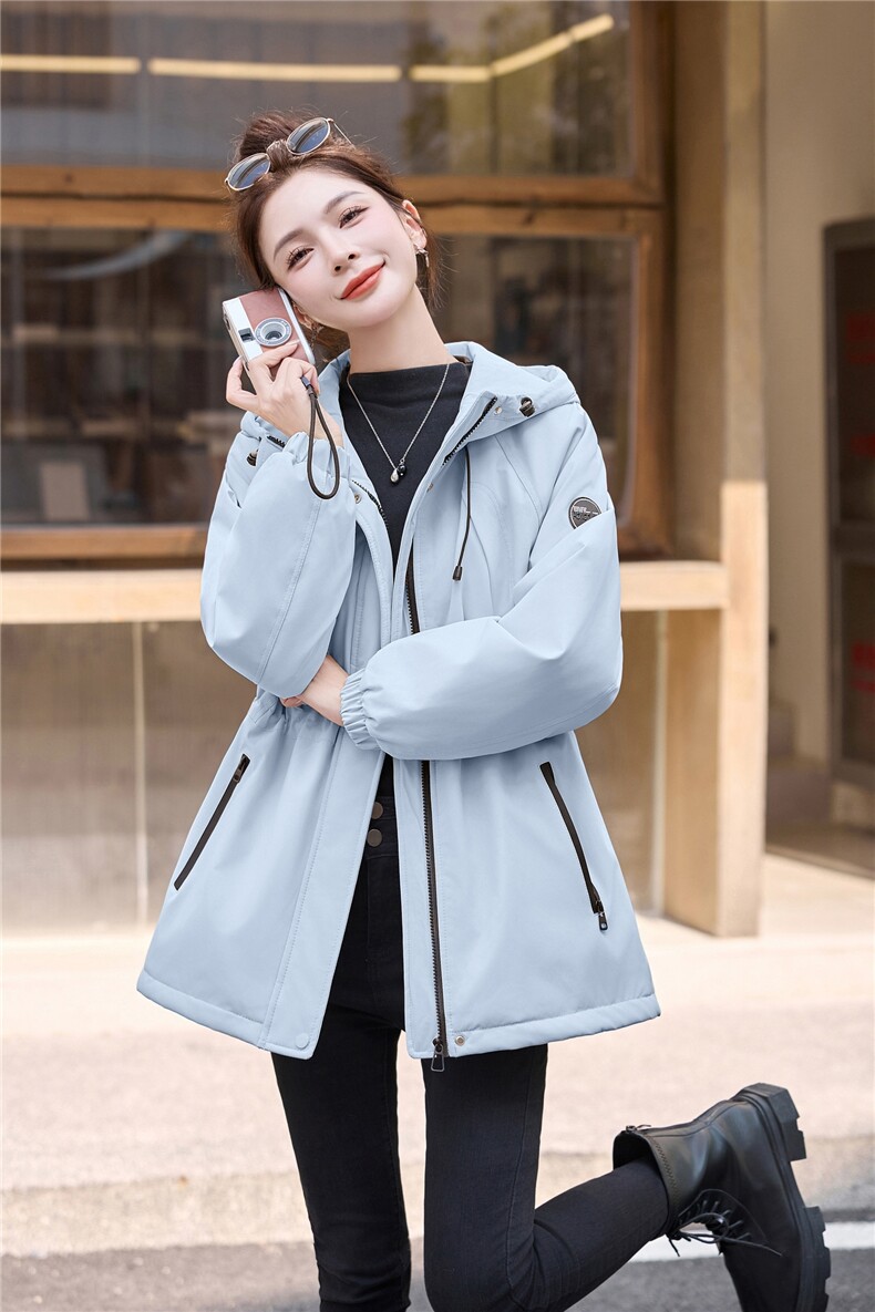 2025年时尚流行简约派克服外套冬季上市,女装棉衣/棉服,涵亦佰惠