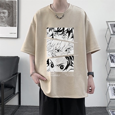 麂皮绒短袖t恤男大码半袖男JD82176-P25，男装T恤，电商A040