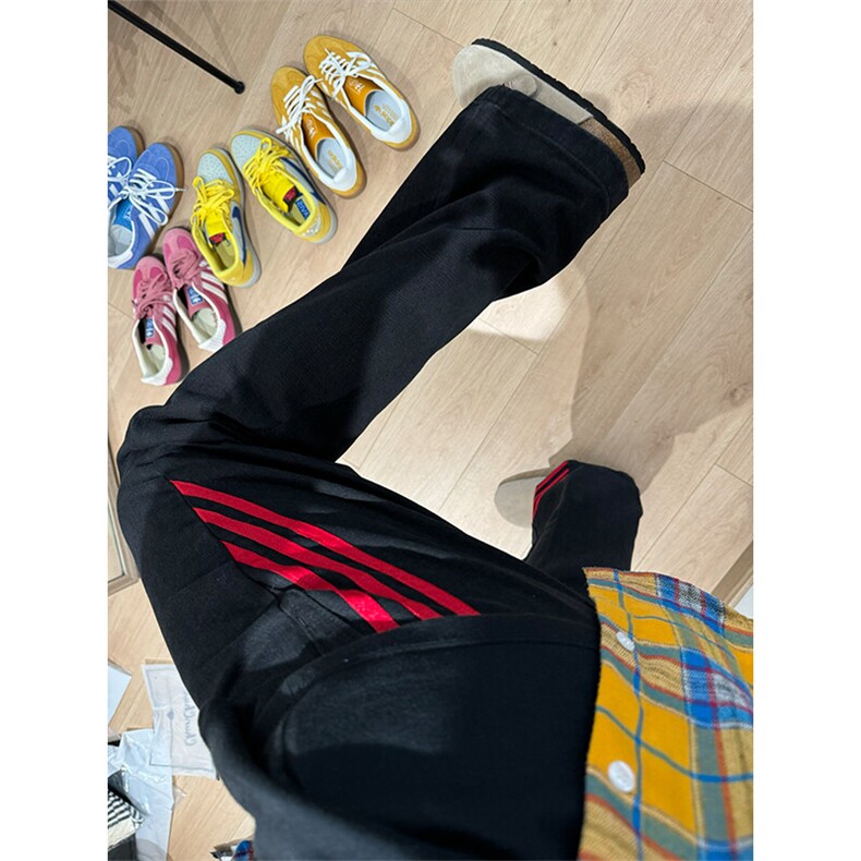 【高质量现货特批43量大可谈】三道杠拼接牛仔裤610A-K33083,男装牛仔裤,星座610A