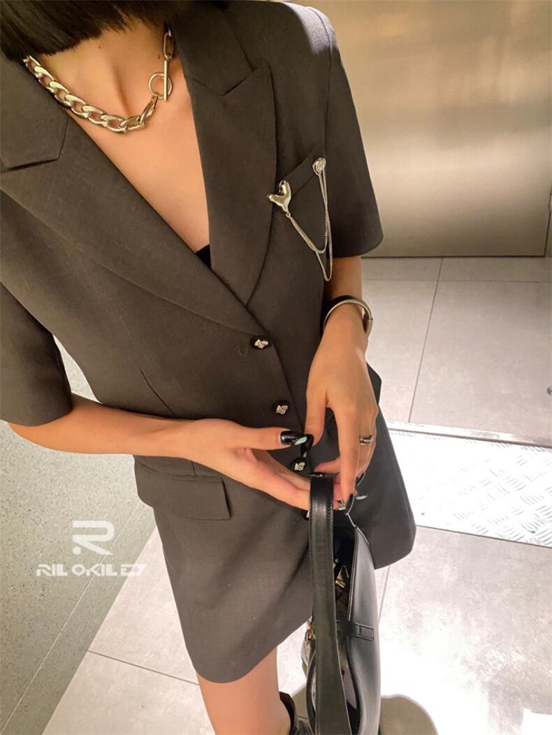 2022秋装新款西装裙，女装西装，雷洛奇丽