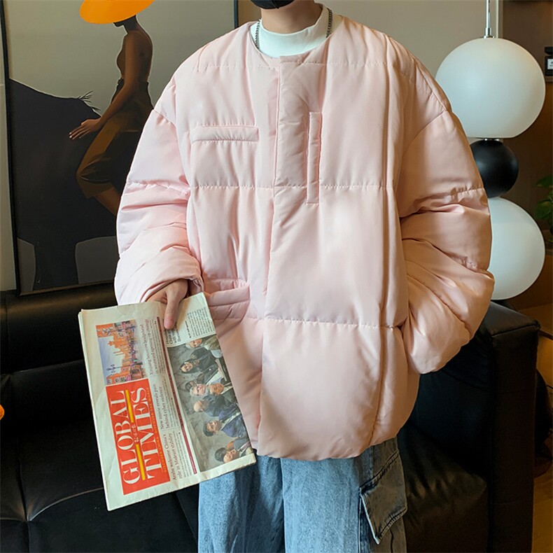 8XL-M 90白鸭绒！超厚短外套羽绒服男面包服棉衣YRFC06P220控258图片