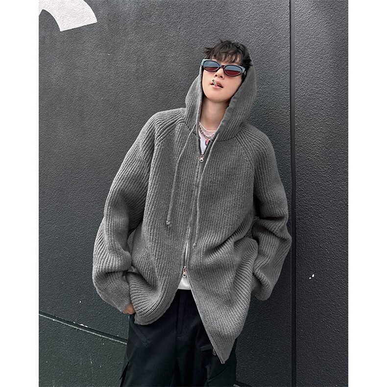 高质量鹿毛绒厚款针织衫MY20-P62图片