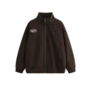 1506/QB40/P74新款工装衬衫日系棉质衬衣宽松夹克耐磨工作服冬图片