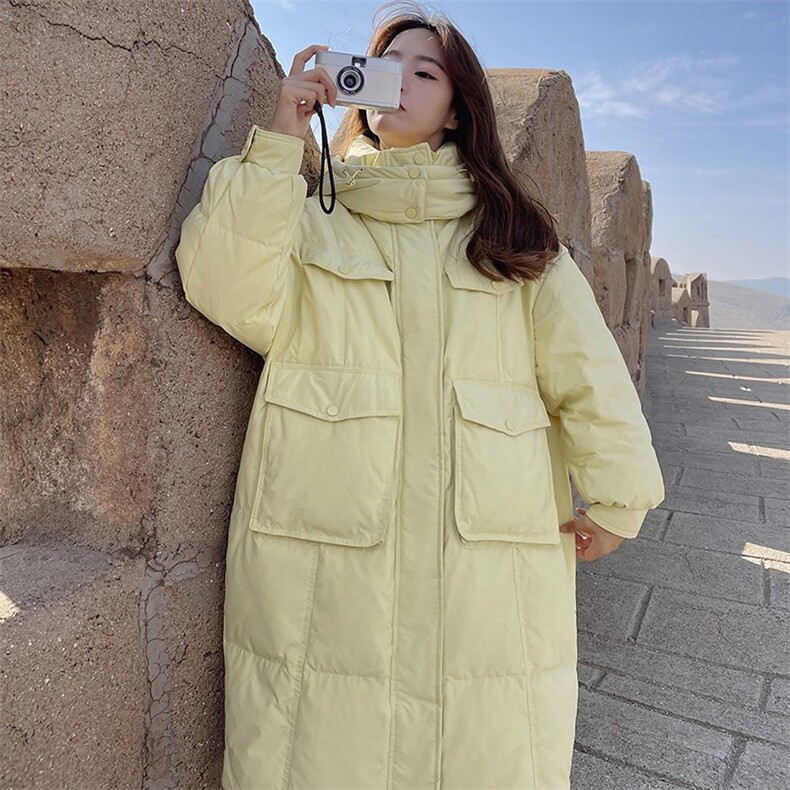 【现货】长款羽绒服810-P245-K358,女装羽绒服,浙宝189