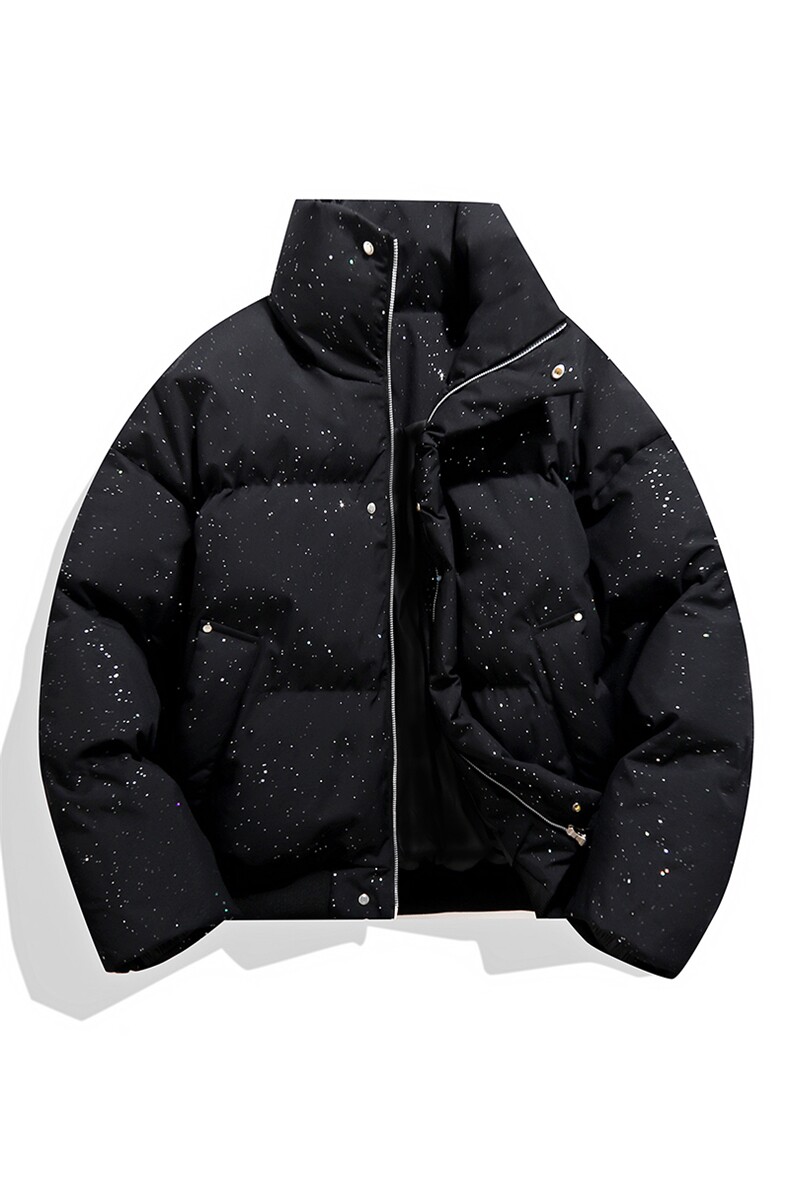 支持二开冬装加棉加厚立领棉服男棉衣外套满天星面包服M821-P75,男装棉衣,电商A441