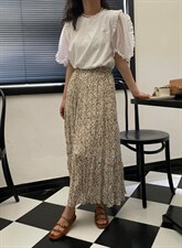 韩系碎花半裙～，女装半身裙，DAP