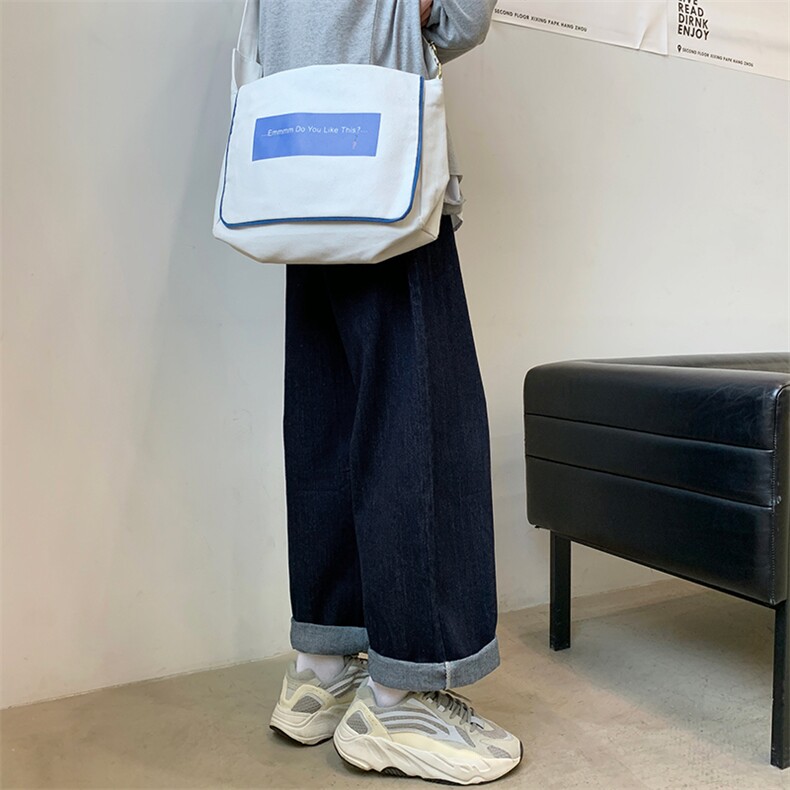 2025秋冬新款港风纯色直筒宽松日系牛仔裤潮男B381-2/9915/P58,男装牛仔裤,电商B381-2
