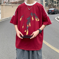 酒红色