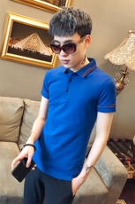 19夏新款社会小伙polo衫休闲翻领短袖韩版百搭修身102A-PL01，男装Polo衫，星座419（原A233）