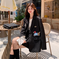 2025秋季新款现货主推休闲外套2C087-635-P165-k235，女装西装，2C087