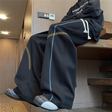 美式抽绳工装裤男女复古宽松休闲裤KZ636-P50，男装工装外套，星座308B-2