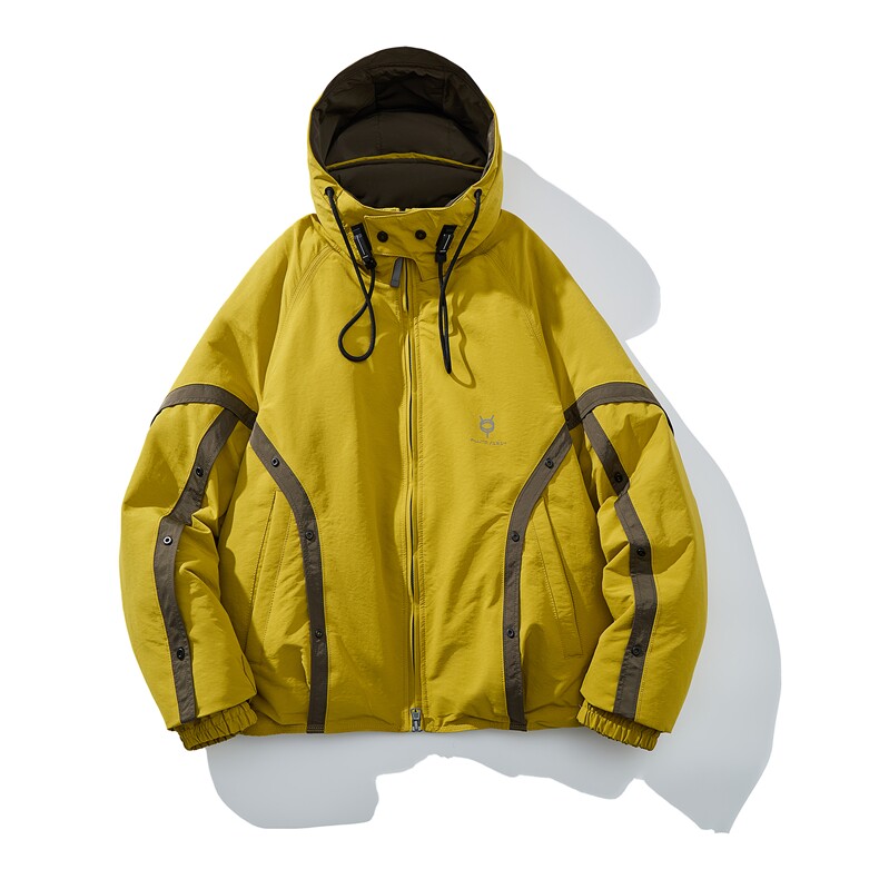 男士短款连帽羽绒服D213-256139-P480，男装羽绒服，电商D213