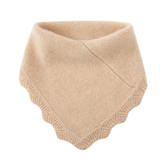 2025年秋季新款百搭女士提花双股加厚保暖围脖，围巾，戎咖羊绒