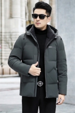 B8722钱塘2020-3商务休闲冬季厚款有帽简约中年男士羽绒服P238，男装羽绒服，钱塘207-3