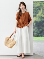 现货新品·2026夏装时尚透气品质女装两件套，女装套装/套裙，木子恋