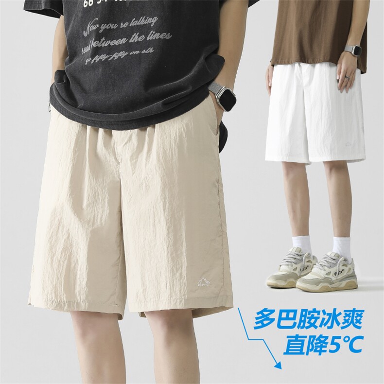 夏季冰丝速干百搭舒适短裤男款薄款透气宽松运动裤DK310-特批-15图片