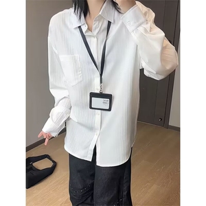 有货DC060-批30防晒衬衫女夏季新款设计感小众中长薄款图片
