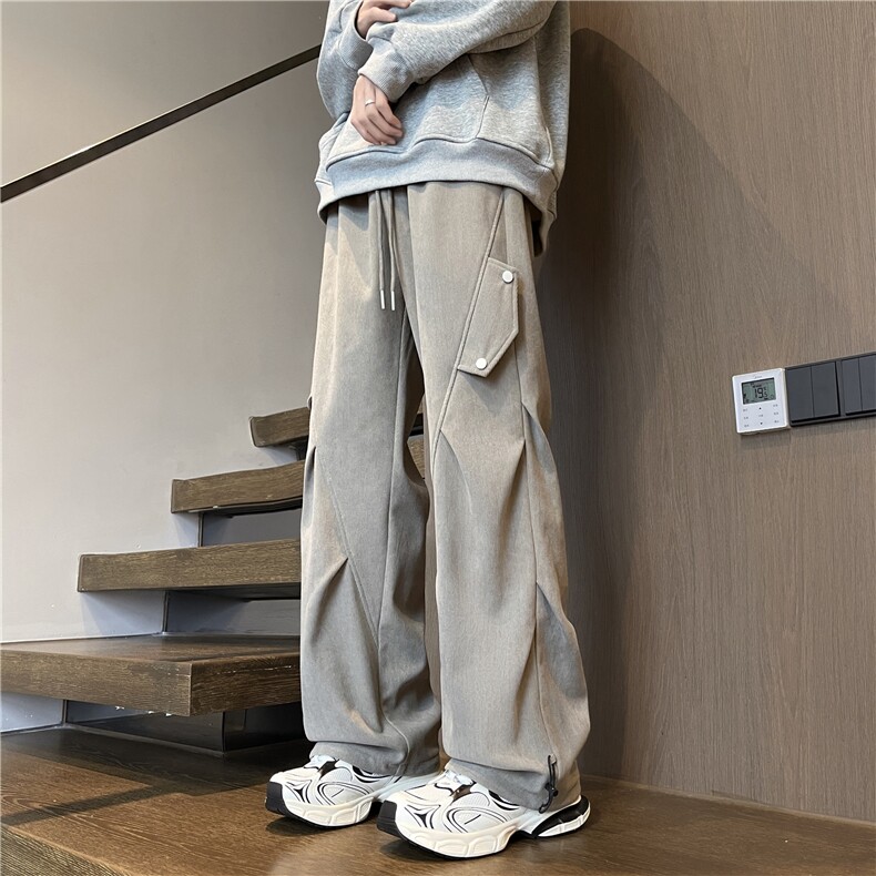 现货！灯芯绒休闲裤男A061-EX50464-常规特批30-聚酯纤维,男装休闲裤,电商A061