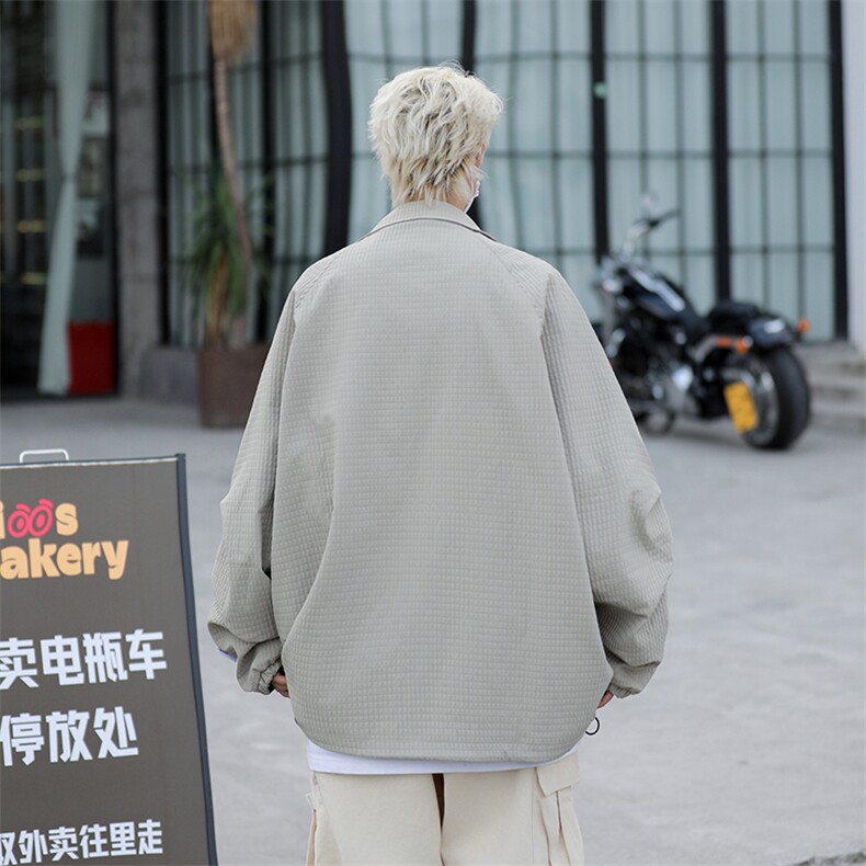 Wt080-P59日系复古玉米粒夹克外套,男装夹克,星座1501-1
