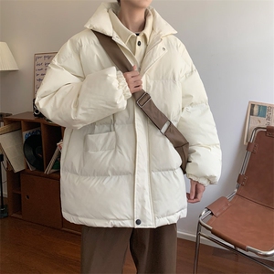 ！2024冬季新款假两件棉衣百搭加厚保暖棉服外套MY1248特P85图片