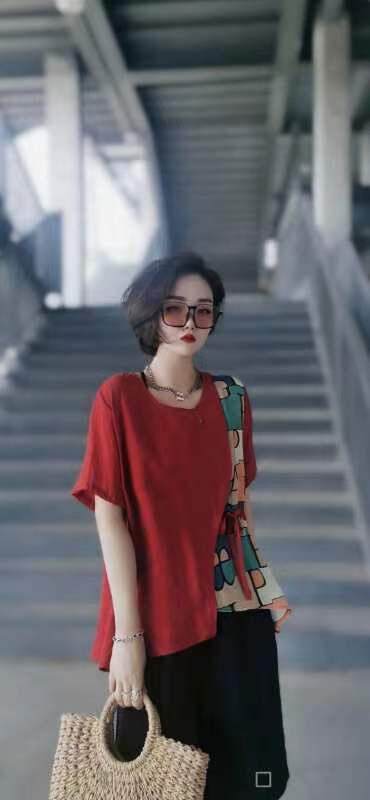 夏季新款拼接上衣，其它，芷箐伊苑