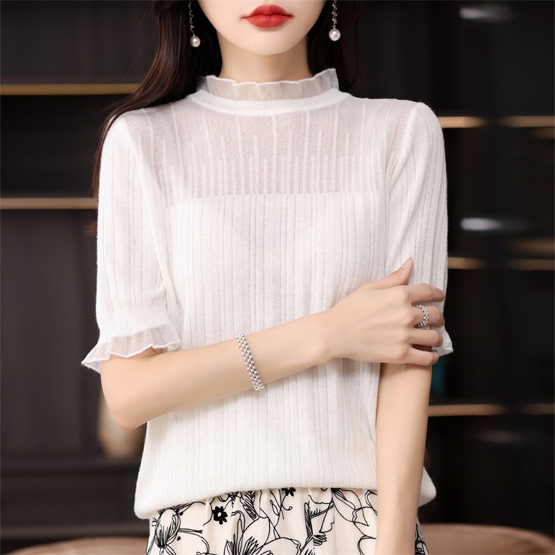 秋冬季新款纯色毛衣女宽松显瘦时尚百搭针织上衣,针织衫/毛衣,贵皇网供仓