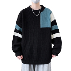 【新品】2025秋冬男士时尚休闲百搭针织毛衣潮流-M099-P45，男装针织衫/毛衣，星座1105-1