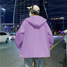 2025秋季新款户外连帽登山冲锋衣夹克高街拉链机能外套JK8008-35，男装夹克，星座1402-1
