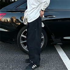 加绒工装裤子男秋冬季2025新款直筒伞兵加厚男生冲锋休闲长裤，男装工装外套，星座506A