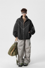 可二开机能防寒棉服M-5XL大码涤纶棉服男白底78176P138控198，男装棉衣，星座226-1