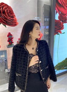 小香风外套图片