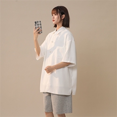 C9067/P35夏季新款新中式风格盘扣垂感衬衫男衬衣潮大码宽松上衣，男装衬衫，电商A141