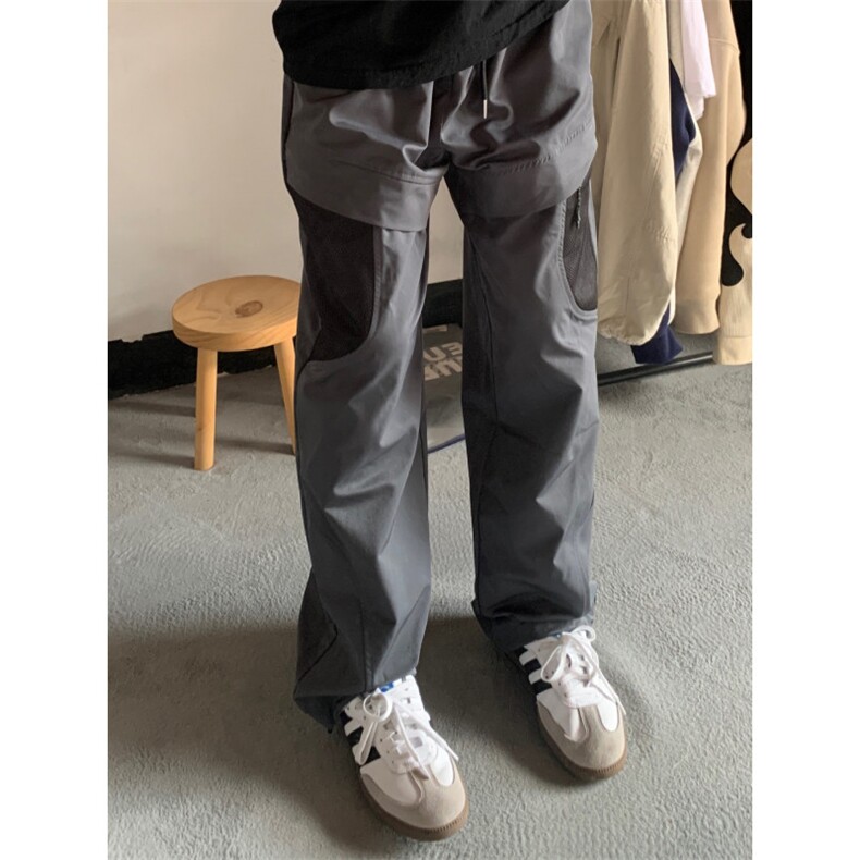 KZA599LL-P48美式机能冲锋裤男网眼透气尼龙速干工装裤户外登山裤,男装休闲裤,星座1007（原301D）