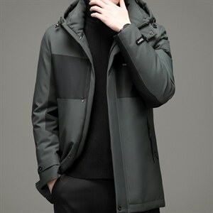 中年男棉衣冬装双拼色羽绒服爸爸男装棉服休闲外套YYYR2106-P315,男装羽绒服,电商B212（原钱塘6029）