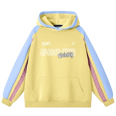 米黄拼天蓝色加绒