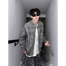 高品质设计感pu皮结构夹克外套男CP96-特p75，男装夹克，电商B371