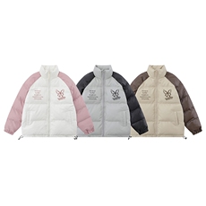 白底23新款冬季时尚百搭立领PU皮棉服外套MY65203P125控168，男装棉衣，电商A268-1