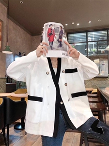 小香风外套 淑女气质图片