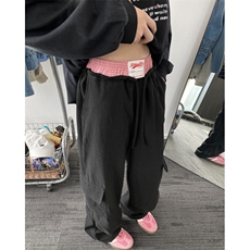 INS美式潮流假两件拼接宽松大口袋工装裤B315-K24355-特p40-控78，男装工装外套，电商B315