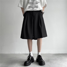 五分裤男女韩版潮流常规帅气百搭垂感2025夏季ins短裤K6128-P35，男装休闲裤，星座412-3