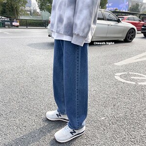 主推！四季新款牛仔裤宽松休闲男女长裤X715  KZ012-P39控58图片