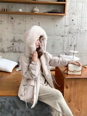 休闲真毛领羽绒服，女装羽绒服，Balance Studio