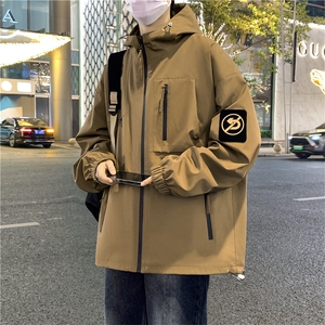 2025秋季新款宽松连帽多口袋夹克休闲外套 A436-D1205-P65图片