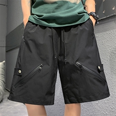 高品夏季工装短裤男纯色宽松大码运动五分裤DSA157B-D602-特P40，男装牛仔裤，电商A157B